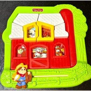 Fisher Price little people Barn 10 piece puzzle
